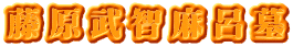 藤原武智麻呂墓