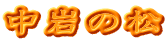 中岩の松